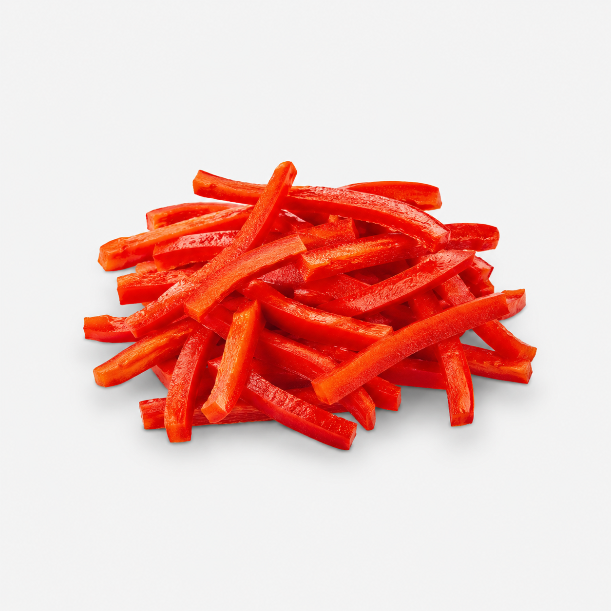 Pimiento rojo en juliana